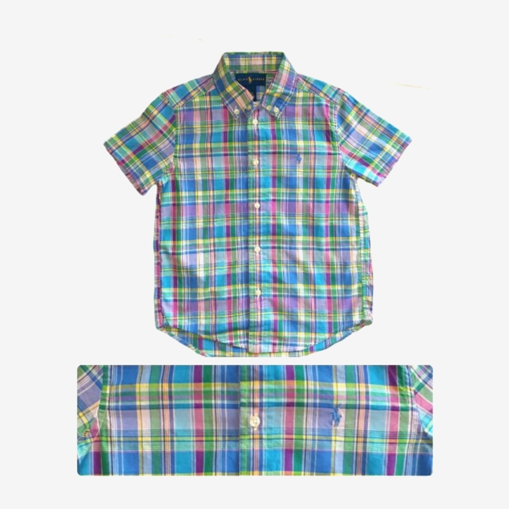 RALPH LAUREN PLAID SHIRT
